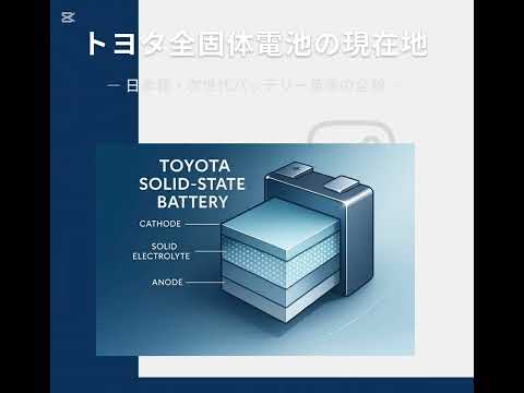 2027年、EVの常識を覆すか ― トヨタ全固体電池開発の最前線｜エンジニアの知恵袋