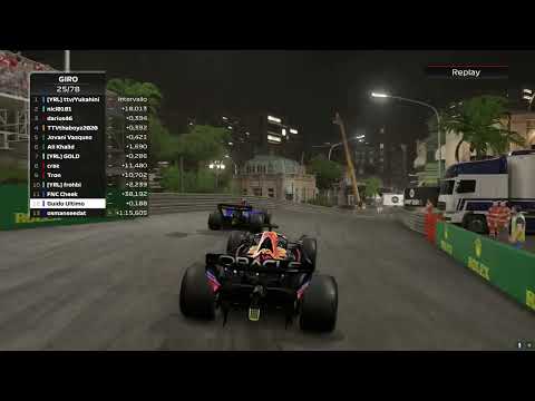 F1 22  YRL Lega 1 Overtake   Monaco 100% Wet