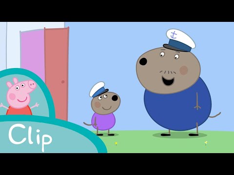 Captain Daddy Dog's Sailing Boat ⛵️ | Peppa Pig Official Clip