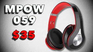 Video thumbnail for Are $35 MPOW 059 Bluetooth Headphones any good? by Landon Bailey
