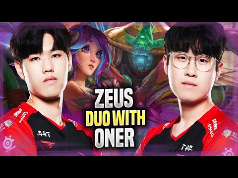 ZEUS DUO WITH ONER! - T1 Zeus Plays Jax TOP vs Gwen! | Season 2022