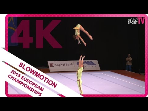 Lytvynets, Ostapenko - Ukraine - Mixed pair - Junior dynamic final - European Championship 2015