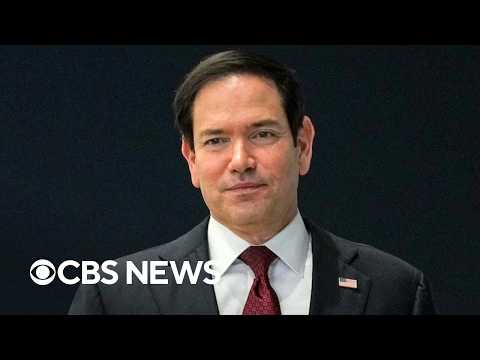 Marco Rubio says getting allies on board with Iran peace plan is 