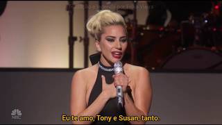 Lady Gaga - La Vie En Rose ( Tony Celebrates 90 Live 2016) legendado