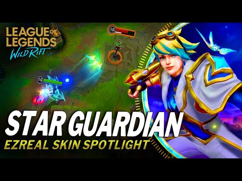 Star Guardian Ezreal Skins Spotlight ( Official Release ) - WIld Rift