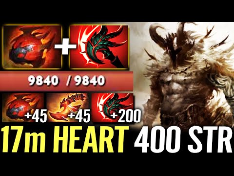 🔥 17min Heart 400+ STR RAID BOSS IS BACK — Centaur MAX Str + Shard 100% Strongest Tanker Dota 2 Pro