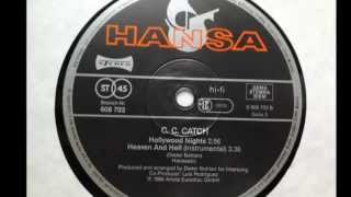 C.C. Catch - Hollywood Nights - Maxi Single - Hansa - 1986 (Vinyl)