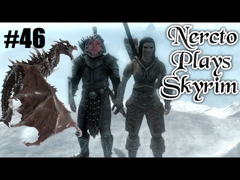 Full Skyrim Walkthrough - Part 46 - Fighting Alduin