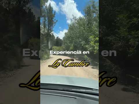 Experiencia en LA CUMBRE #cordoba