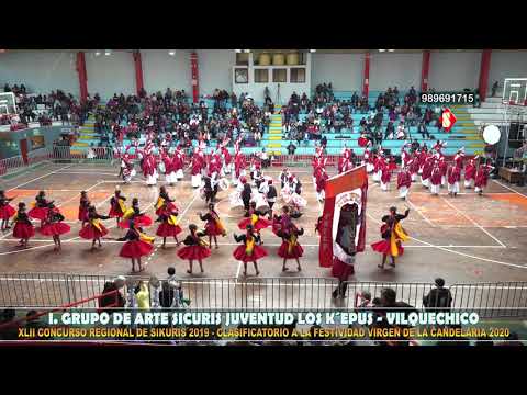 I. GRUPO DE ARTE SICURIS JUVENTUD LOS KEPUS VILQUECHICO - XLII CONCURSO REGIONAL DE SIKURIS 2019