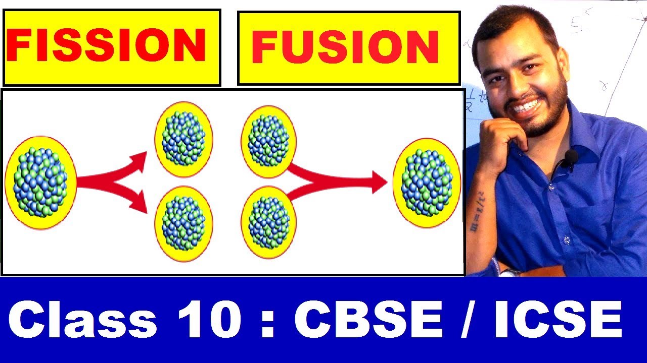 NucleaR FissioN and FusioN : Class 10 PHYSICS CBSE / ICSE