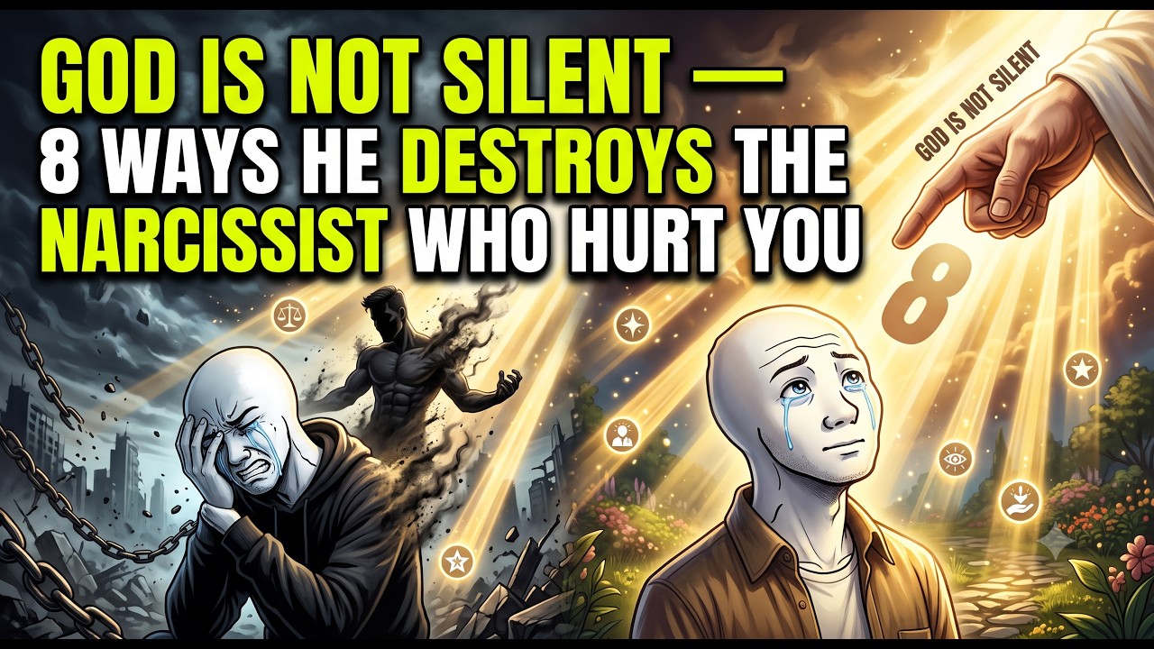 God Is Not Silent — 8 Ways He Destroys The Narcissist Who Hurt You.