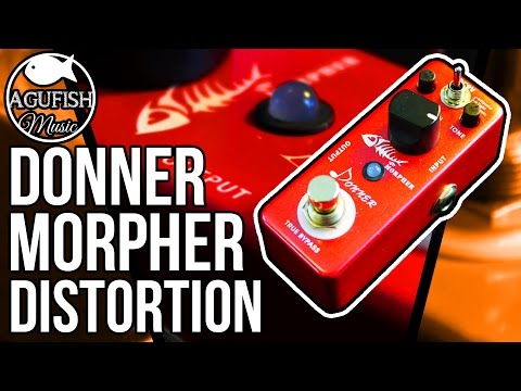 Morpher Distortion Pedal Solo Effect Guitar Pedal True Bypass by Donner image 10