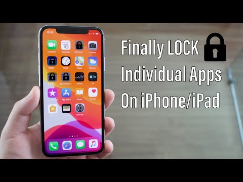 Finally LOCK Individual Apps on iPhone & iPad!!