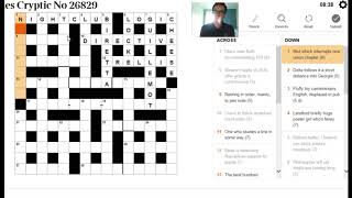 Solving The Times Crossword on 13 September 2017