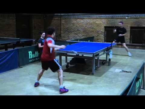 Jasper Maniates-Selvin vs  Lukasz Fita - Net & Paddle vs EJ Plumbing - Chicago TT League