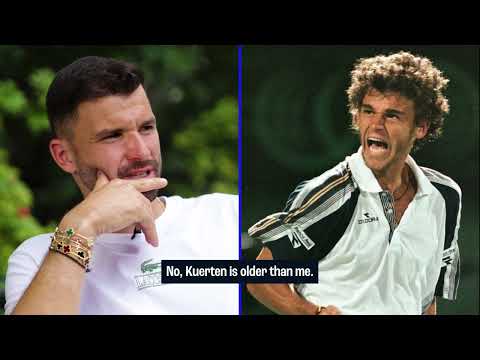 Five To Win: Grigor Dimitrov gets the giggles while putting his knowledge to the test 💭