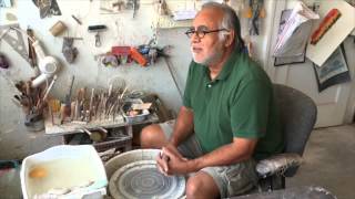 Return from Exile artist Mel Cornshucker (Cherokee)