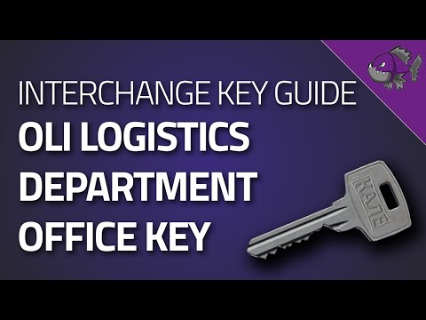 OLI Logistics Department Office Key - Key Guide - Escape From Tarkov