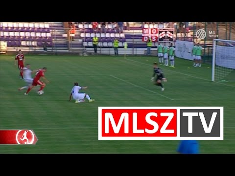 Tisza Tibor gólja a Békéscsaba 1912 ELŐRE - DVSC mérkőzésen