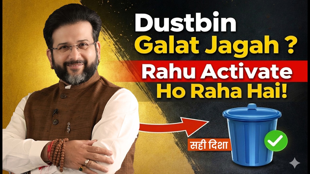 Vastu for Dustbin | Yeh 5 Galtiyaan Rahu Ko Activate Kar Rahi Hain