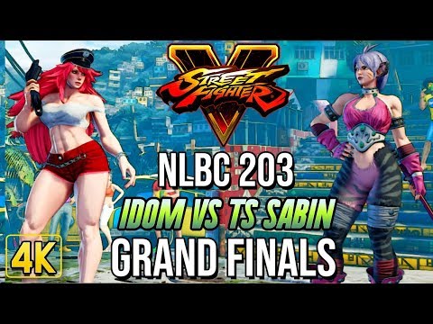 SFVCE Grand Finals @ NLBC 203 - Idom vs TS Sabin [4K/60fps]