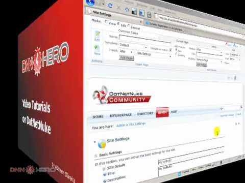 DotNetNuke Tutorial - Customizing registration with Dynamic Registration module part2/2 - Video #187