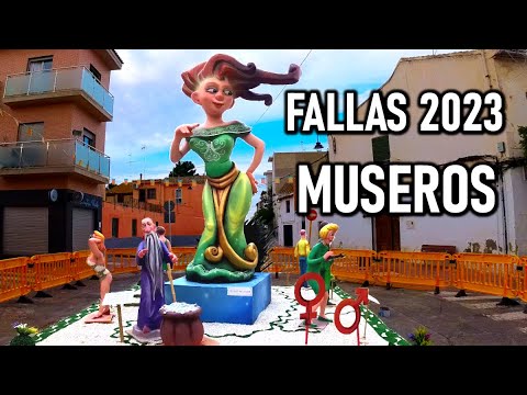 FALLAS 2023 MUSEROS - Valencia - Spain [4K|50fps]