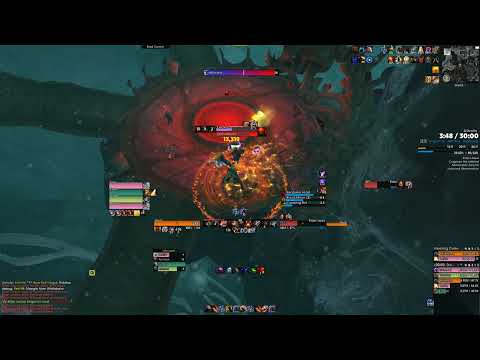 Guardian Druid Tank  POV The Underrot Mythic +23 | Tyrannical Afflicted Bolstering S2