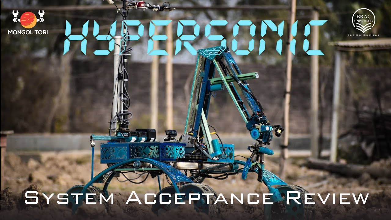 Mars Rover Autonomous Keyboard Typing demo