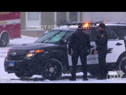 02-18-2018 Rapid City, South Dakota - Heavy Snow, Accidents (Daytime and Evening)