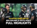 Full Highlights New Zealand Vs South Africa 2nd ODI Tri Nation Series 2025 PCB M3J1K