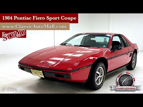 1984 Pontiac Fiero (CC-1875190) for sale in Morgantown, Pennsylvania