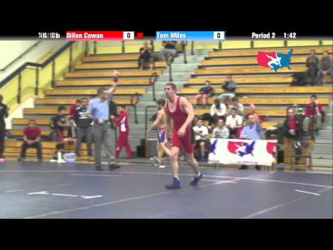 GR 74 KG - R16 - Dillon Cowan (USOEC) vs. Tom Miles (Team Unit)