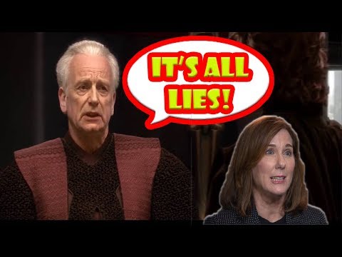 Kathleen Kennedy lied! Emperor Palpatine was not apart of plan for the Star Wars sequel trilogy!
