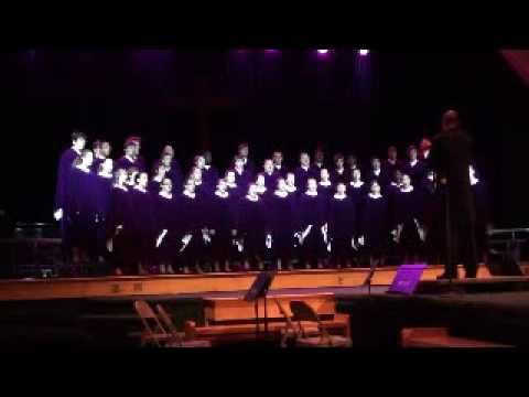 Houghton College Choir:  All My Heart This Night Rejoices