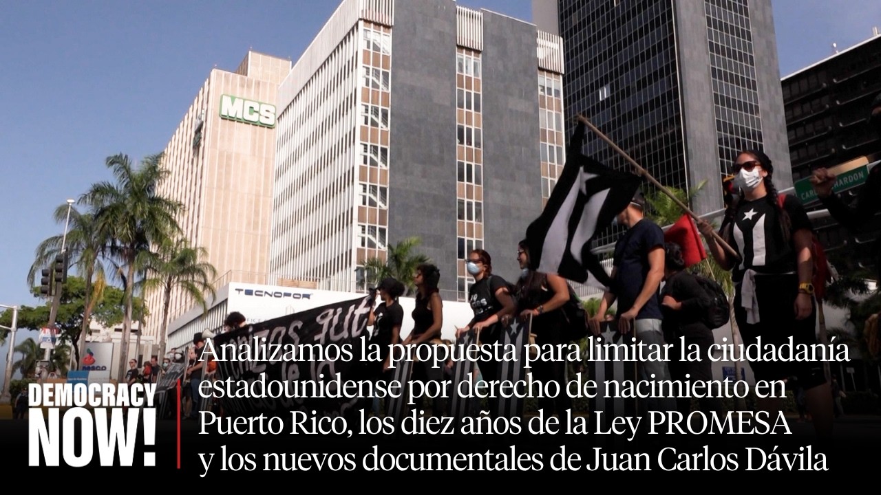 Diez años de la Ley PROMESA:  hablamos con el cineasta Juan Carlos Dávila y el profesor Efrén Rivera