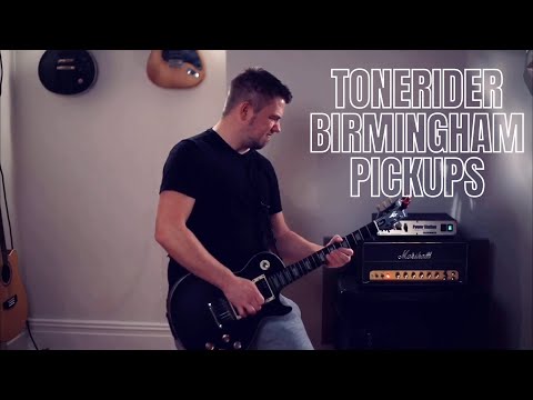 Tonerider Alnico V Birmingham Humbucker Pickup Set Zebra image 4