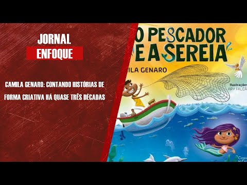 Escritora e contadora de histórias Camila Genaro fala do lançamento do livro