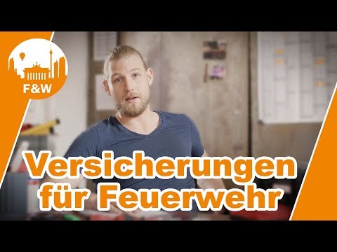 Eine Reihe von 10 Videos zu den wichtigsten Versicherungen für die Feuerwehrbeamten.