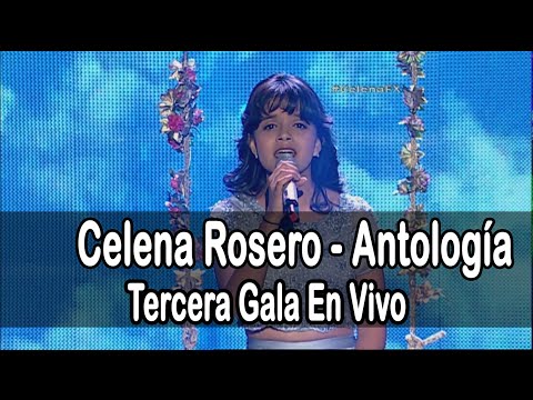 Celena Rosero - Antologia (Shakira) | (Programa 9) 3ra Gala Factor X Kids Ecuador 2015