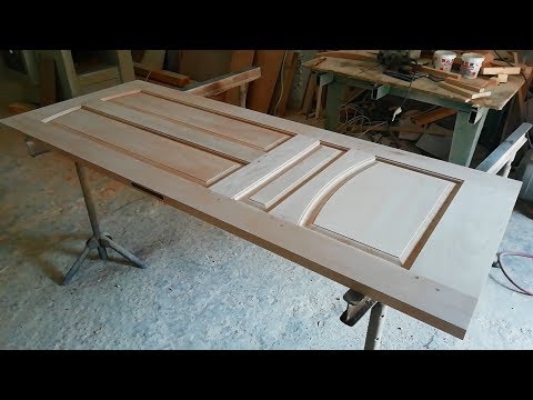 Door made of very solid wood