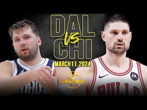 Dallas Mavericks vs Chicago Bulls Full Game Highlights | March 11, 2024 | FreeDawkins