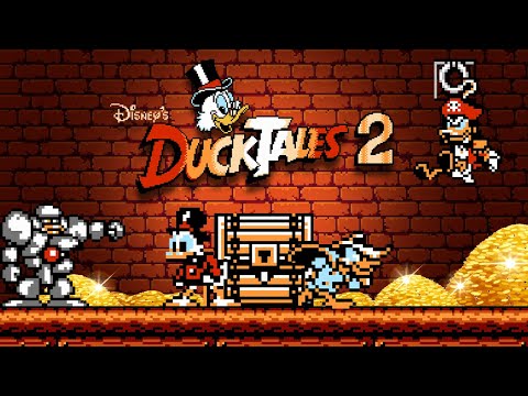 DuckTales 2 / ダックテイルズ2 (1993) NES - 2 Players Feat. Darkwing Duck [TAS]