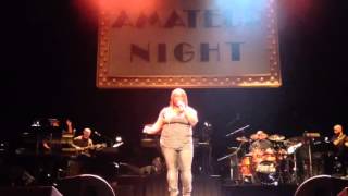 Nattalyee Heather Randall  singing "I'm Here" at the Apollo