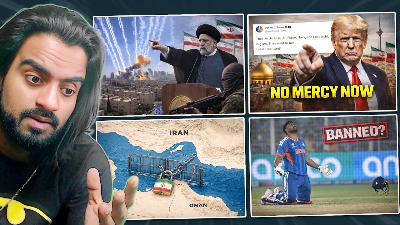 Trump Denies Talks with Iran, Iran Attacks US Embassy, Karan Aujla 22K Challan, Sanju Samson Banned?