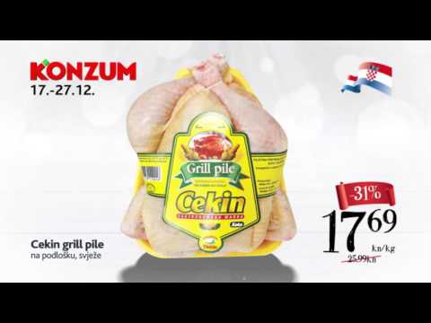 Konzum - Akcija katalog 17.12. - 27.12.2015.