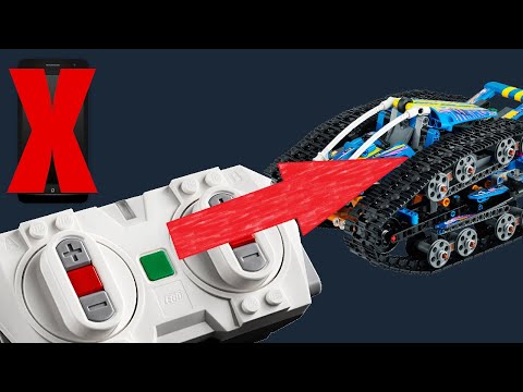 Controlling LEGO Control+ vehicles/ powered up DIRECTLY with remote 88010 [English|HD]