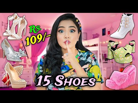 I Bought 15 Shoes From MEESHO & Emptied My Bank Account 👠😭 Nilanjana Dhar