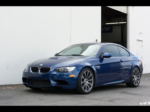 Driving the BMW M3 V8 E92 on the track at the BMW Performance Center